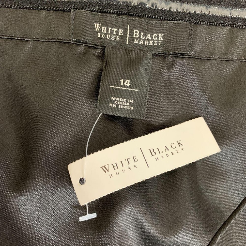 White House Black Market 14 NWT Dress Cocktail Ruf - Picture 7 of 7